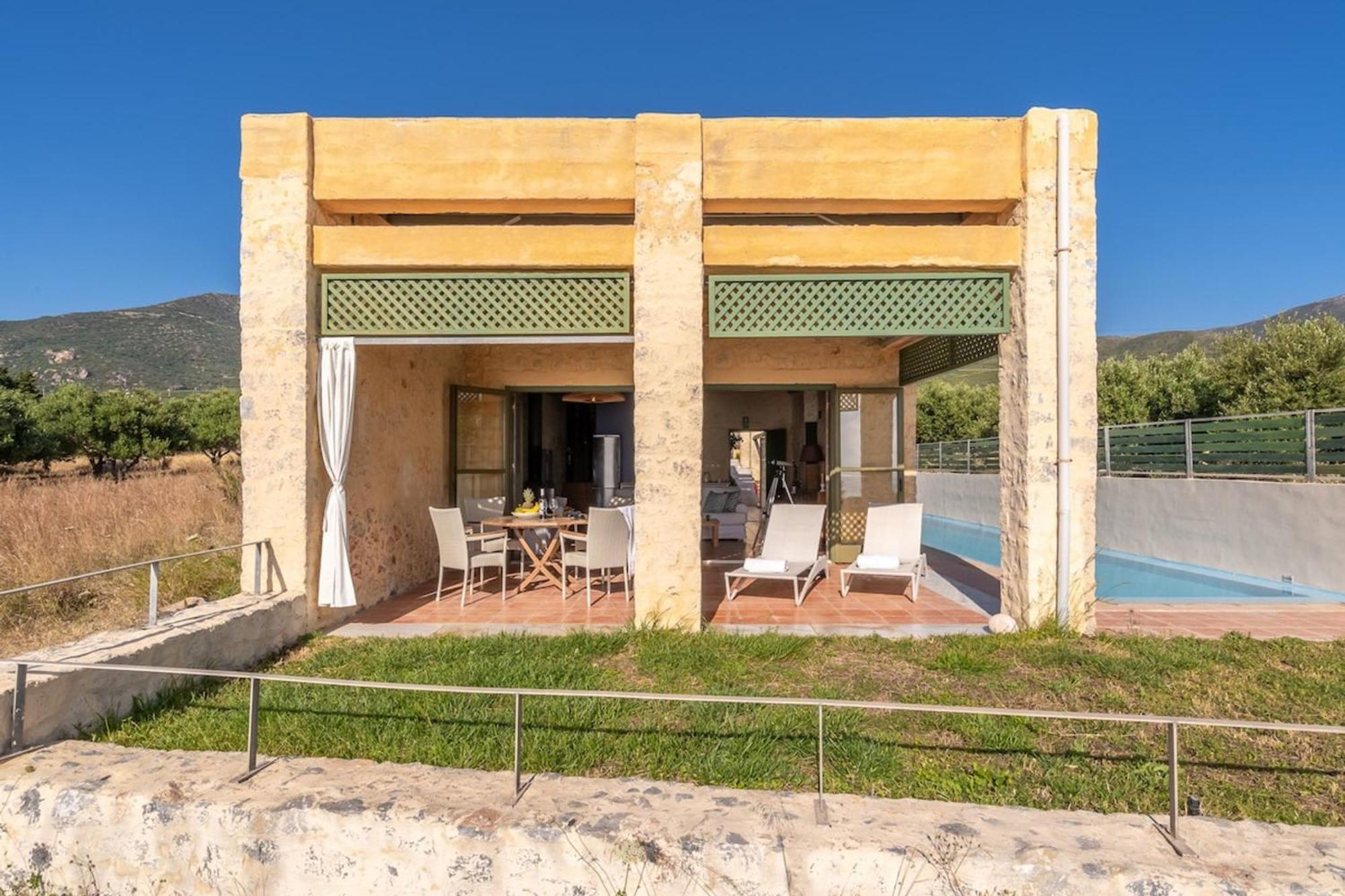Villa Mediterranea, With Heated Pool Livadia  Buitenkant foto