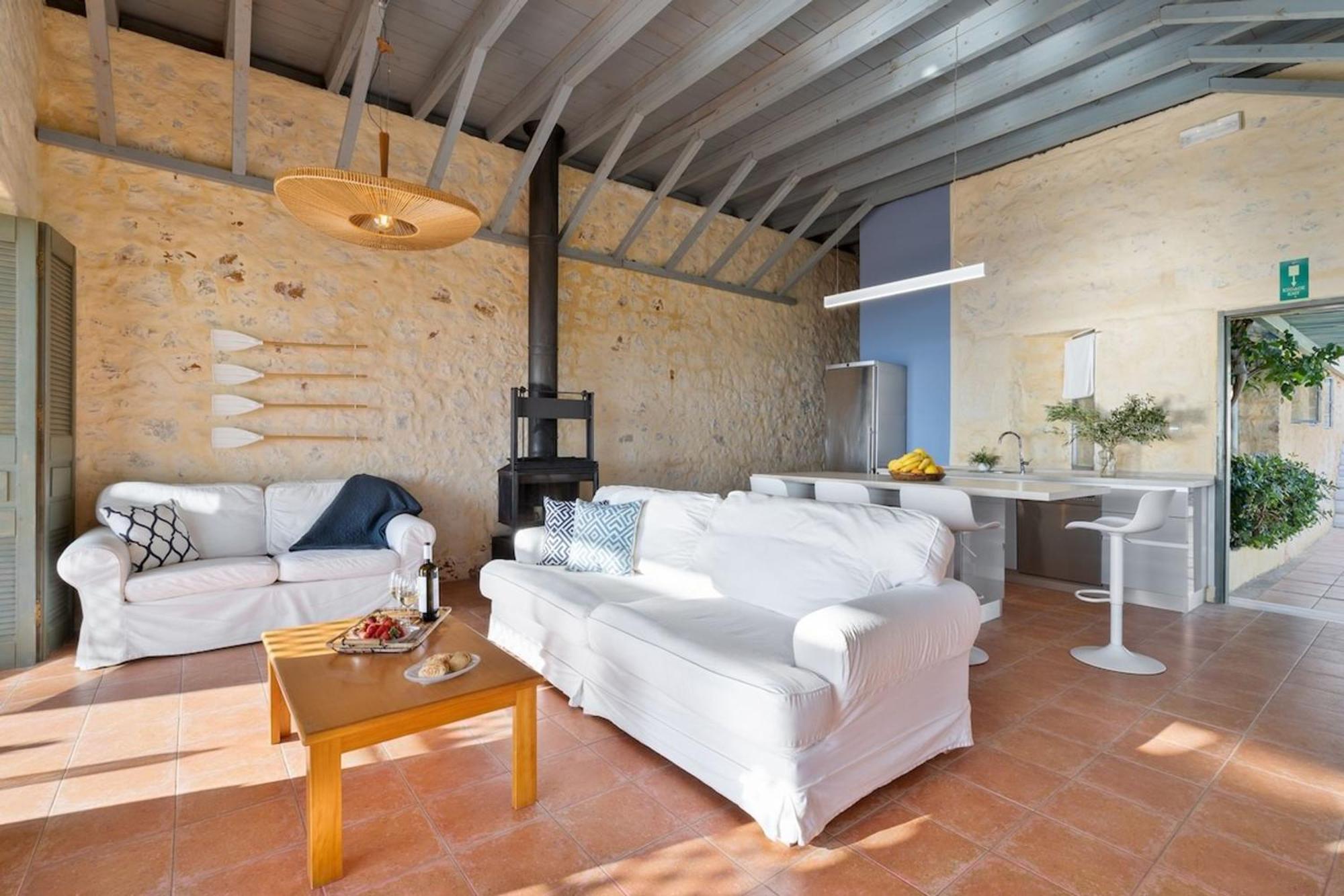 Villa Mediterranea, With Heated Pool Livadia  Buitenkant foto