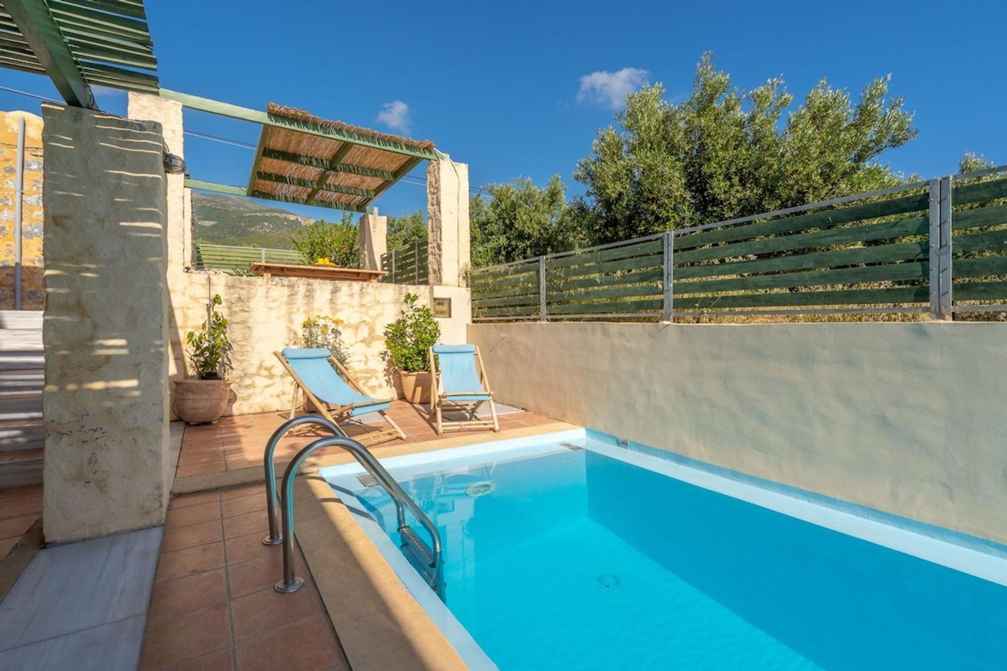 Villa Mediterranea, With Heated Pool Livadia  Buitenkant foto