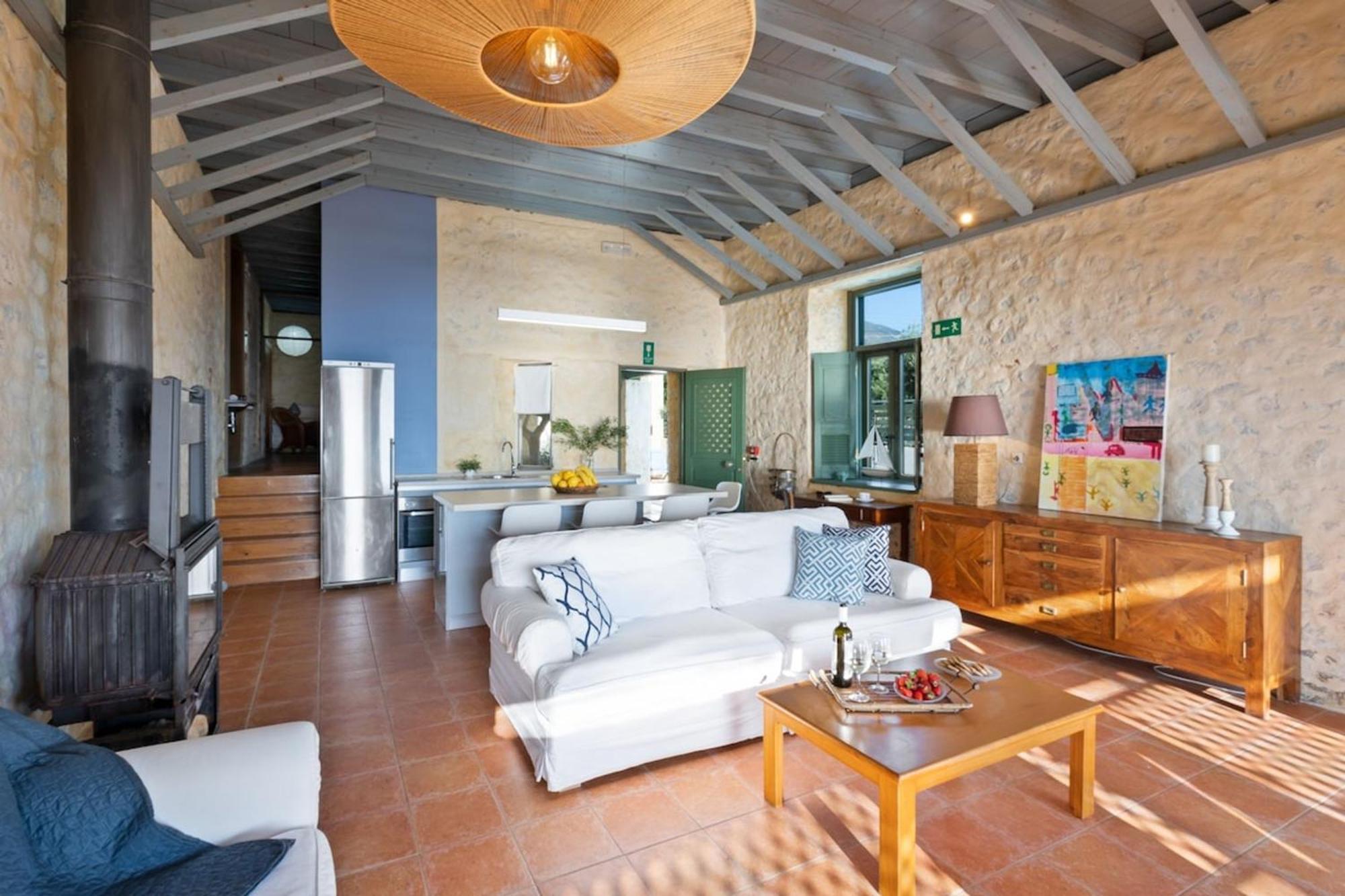 Villa Mediterranea, With Heated Pool Livadia  Buitenkant foto