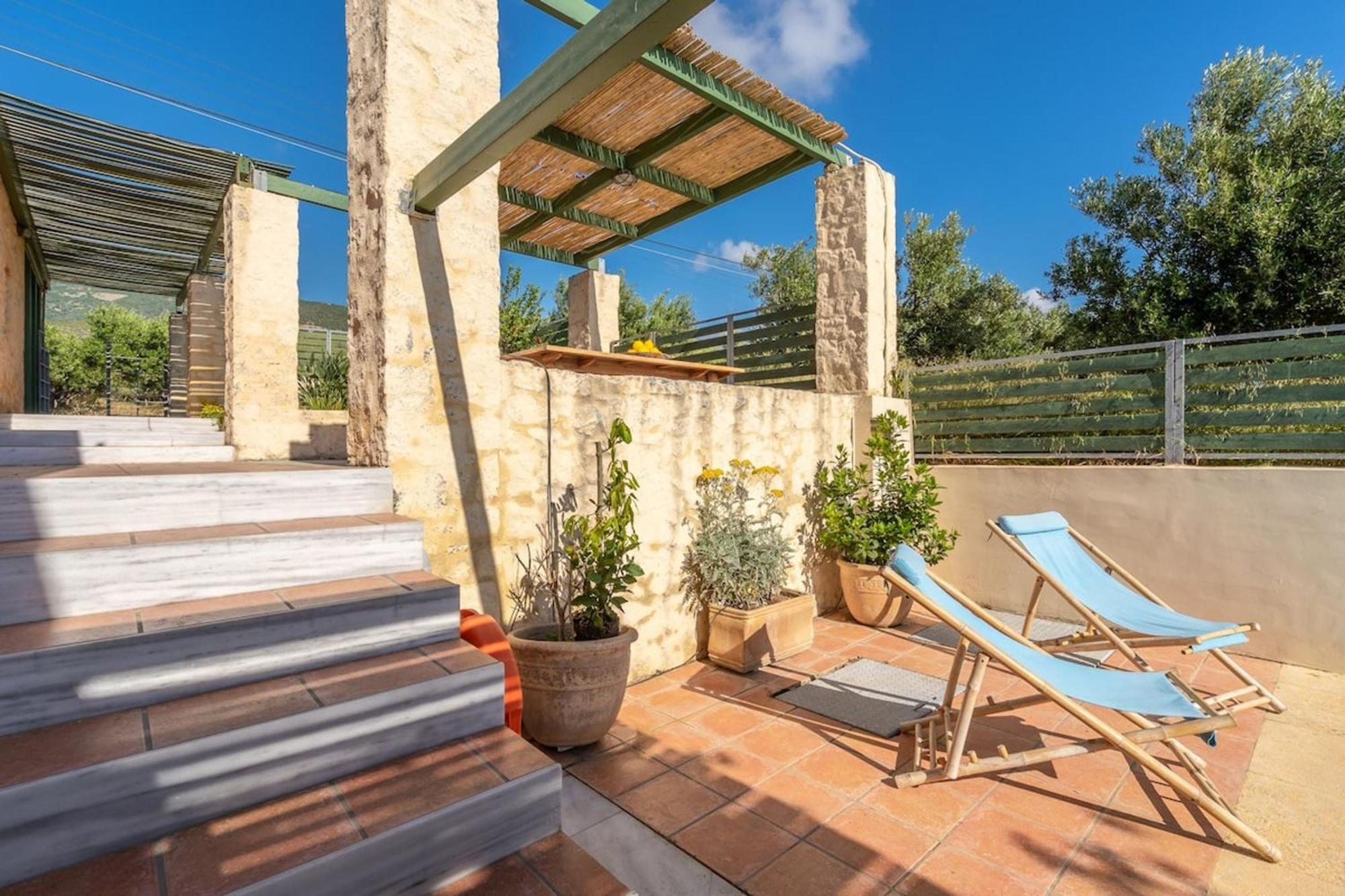 Villa Mediterranea, With Heated Pool Livadia  Buitenkant foto